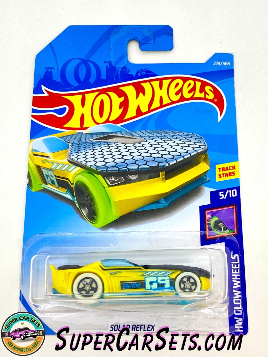 Benthot Solar Reflex (blister Bent) - Hot Wheels HW Glow Wheels - 2018 (5/10 ...