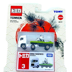 Tomica No.3 Animal Transporter - Boîte Neuve Du Japon, Takara Tomy, Thème Animaux