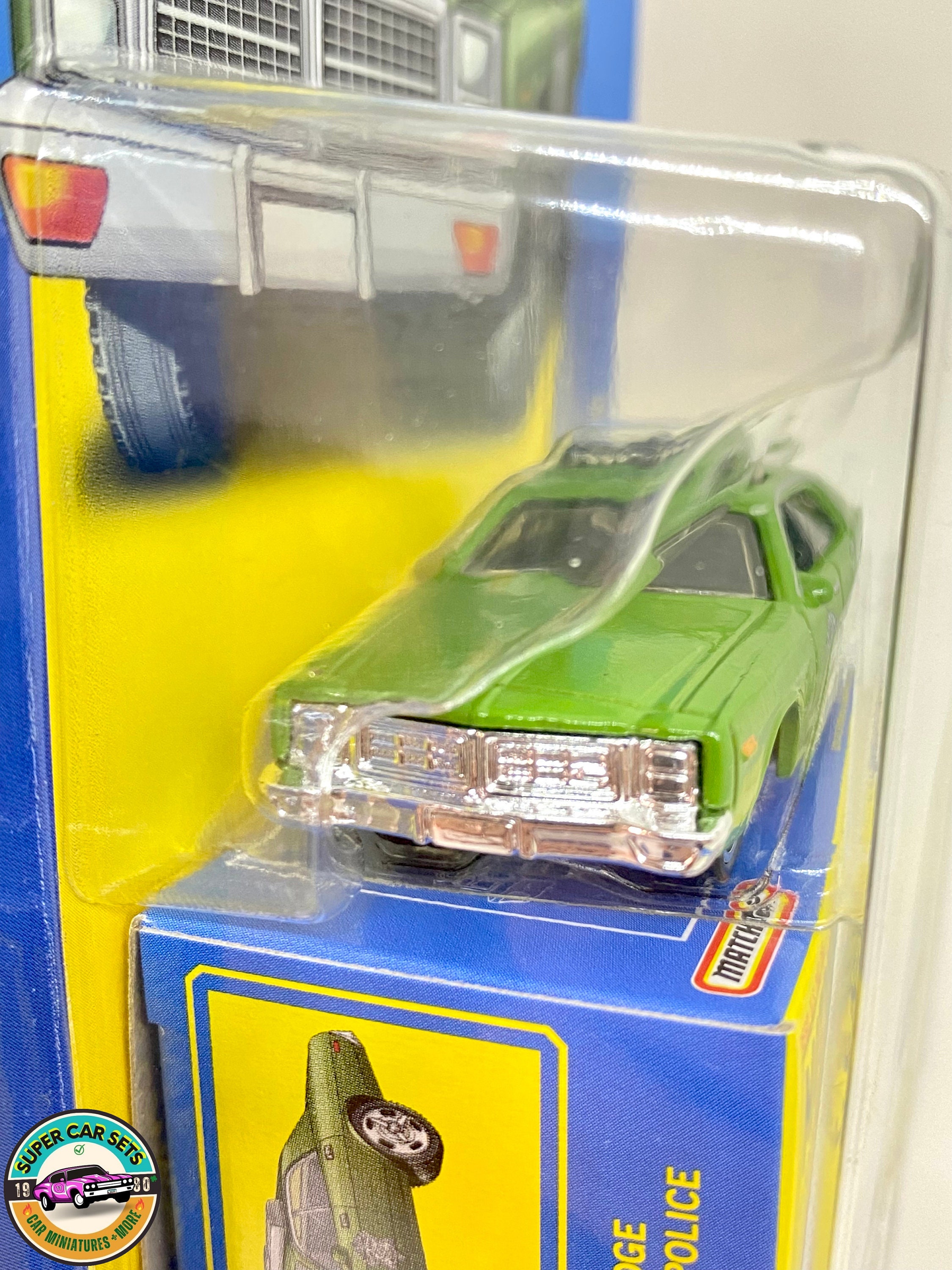 Matchbox Dodge Monaco Police 1978 - Edizione Collezionisti 15/22 Verde