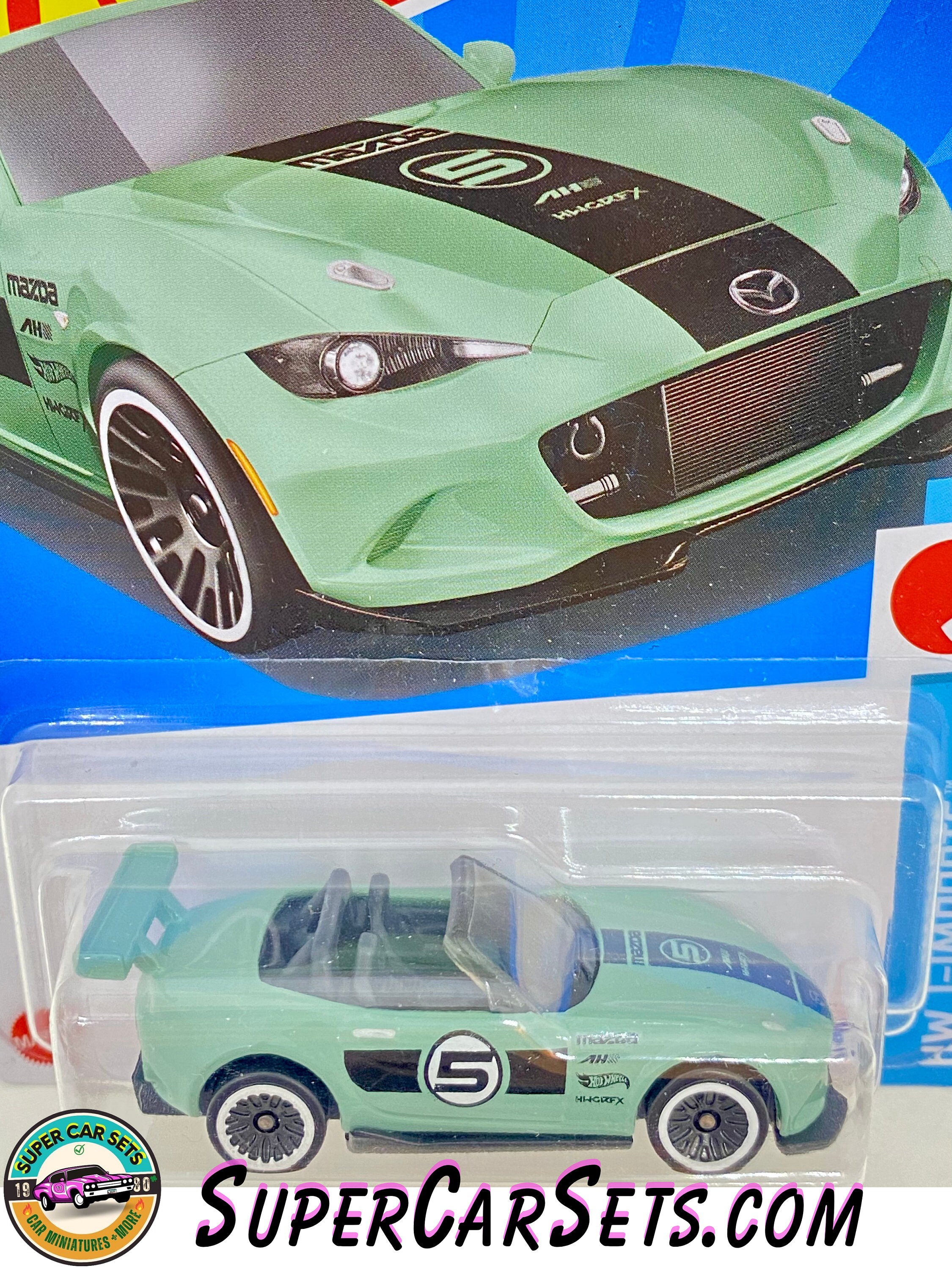 15 Mazda MX-5 Miata (green Colour) - Hot Wheels HW J-imports