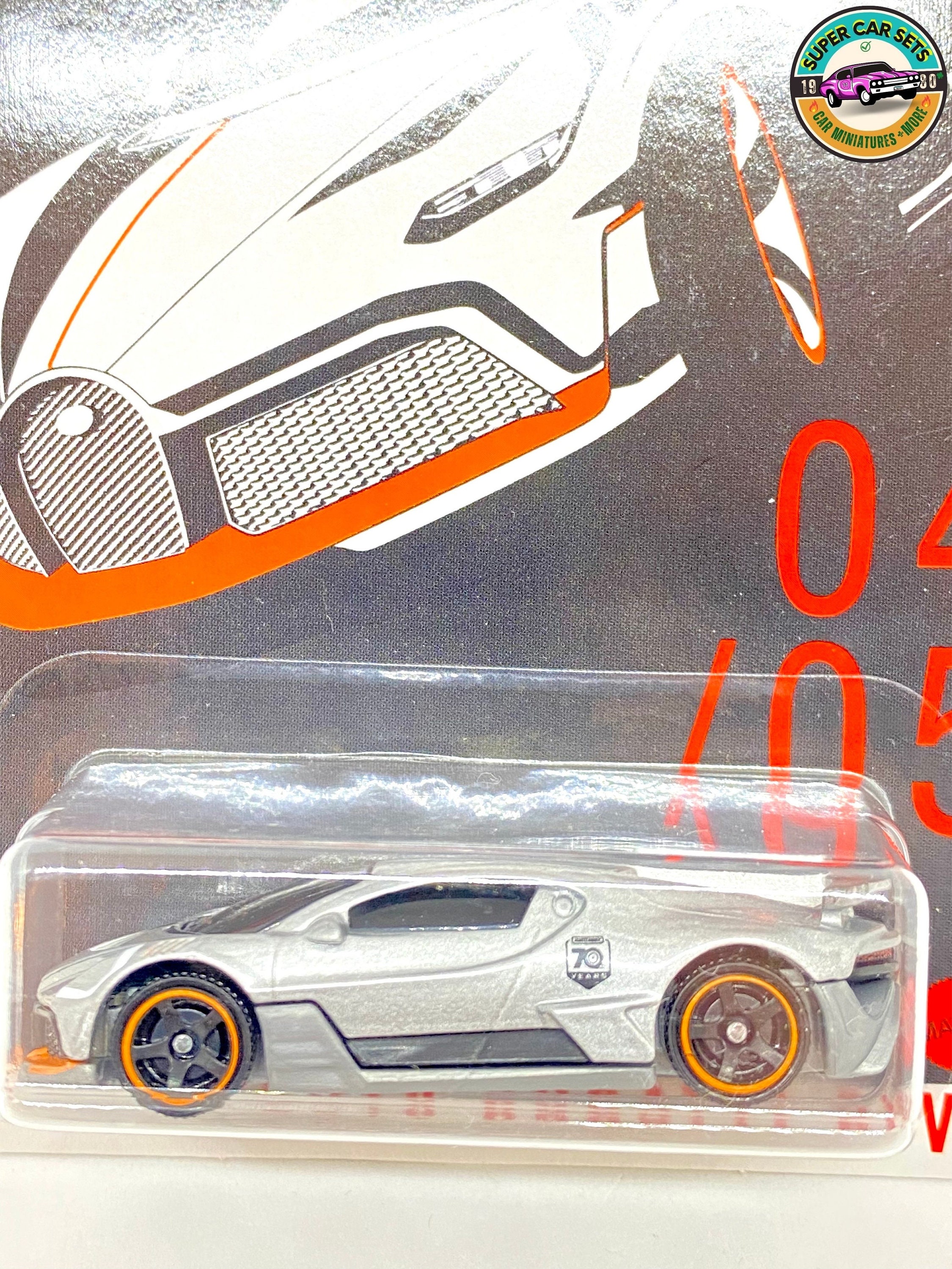 Voiture Miniature Matchbox Bugatti Divo - Édition Spéciale 70 Ans (2018), Neuve