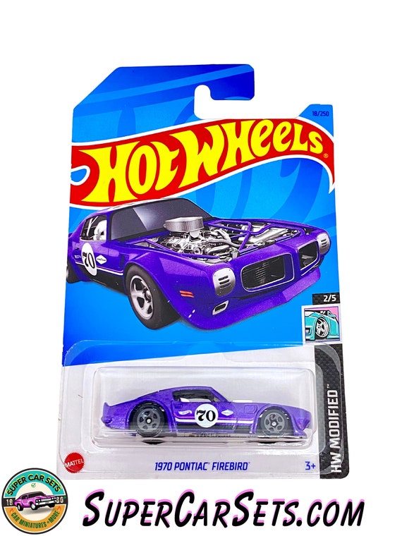 ミニカー 100% HOT WHEELS 1970 FIREBIRD T/A 100% Hot Wheels 1970 Firebird T/A Blue Cool Collectible 1:64