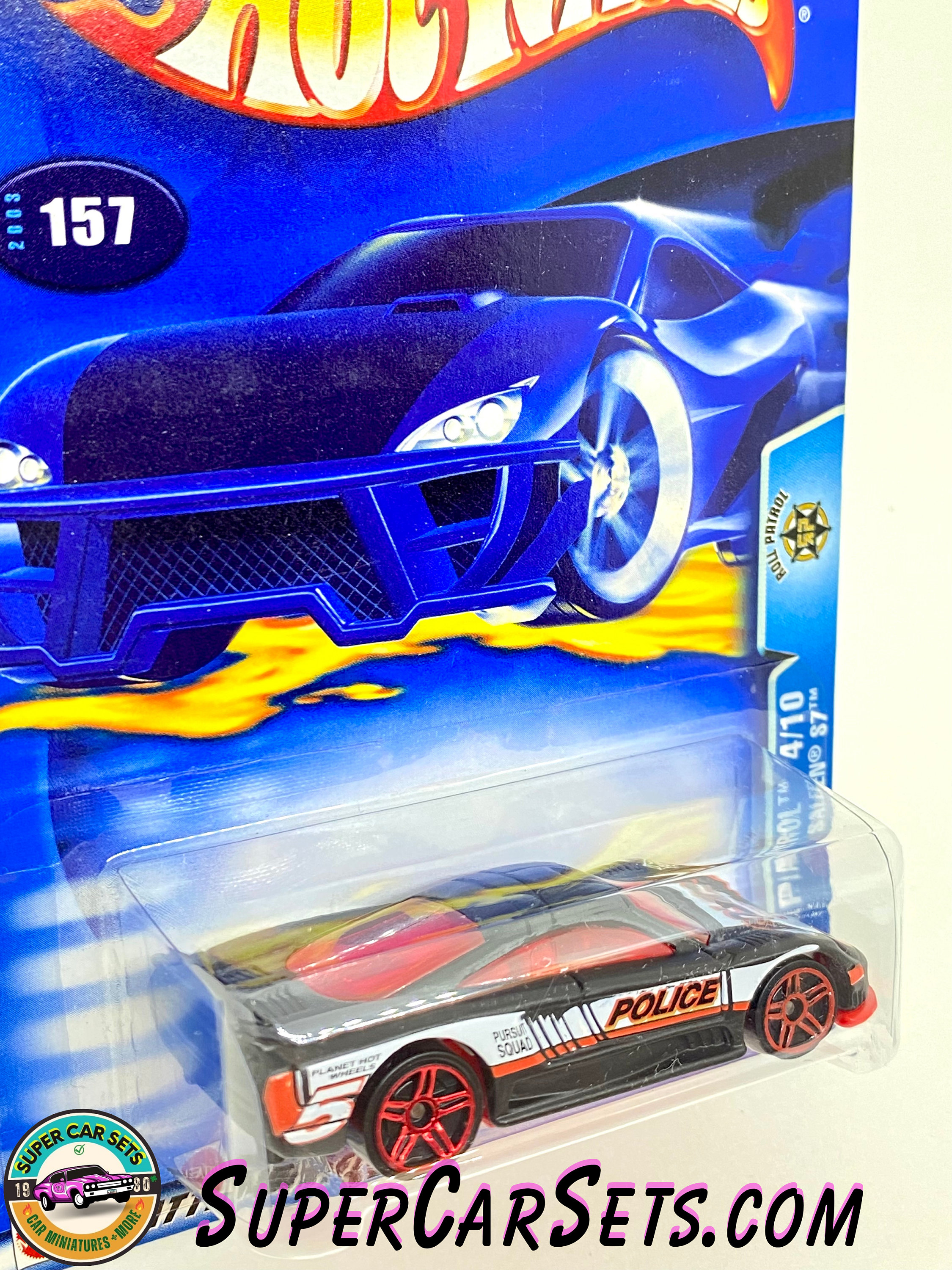 Hot Wheels (year Launched 2003) - Roll Patrol (4/10) Saleen S7
