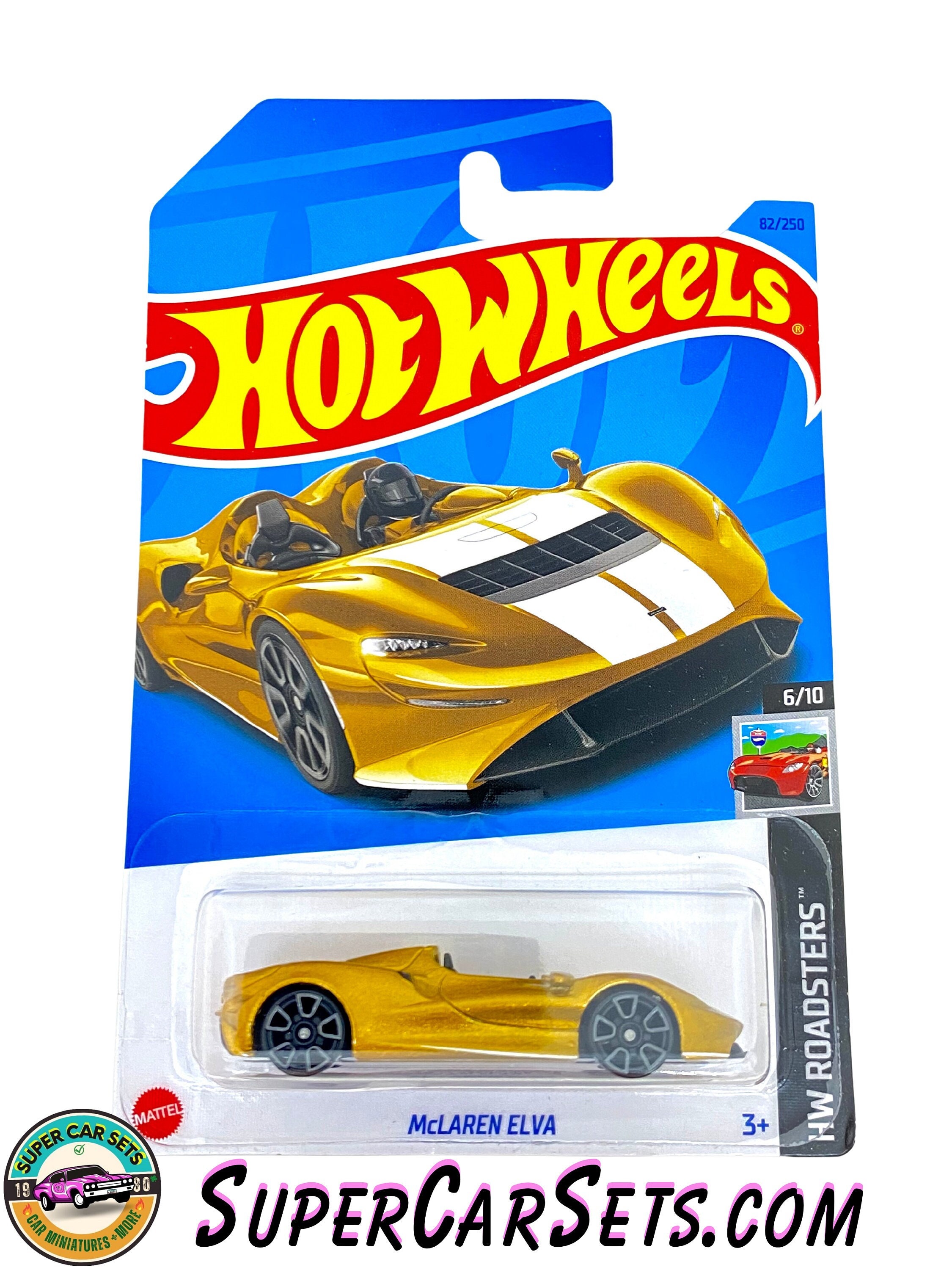 Mclaren Elva (golden) - Hot Wheels HW Roadsters 2023 (6/10) (82
