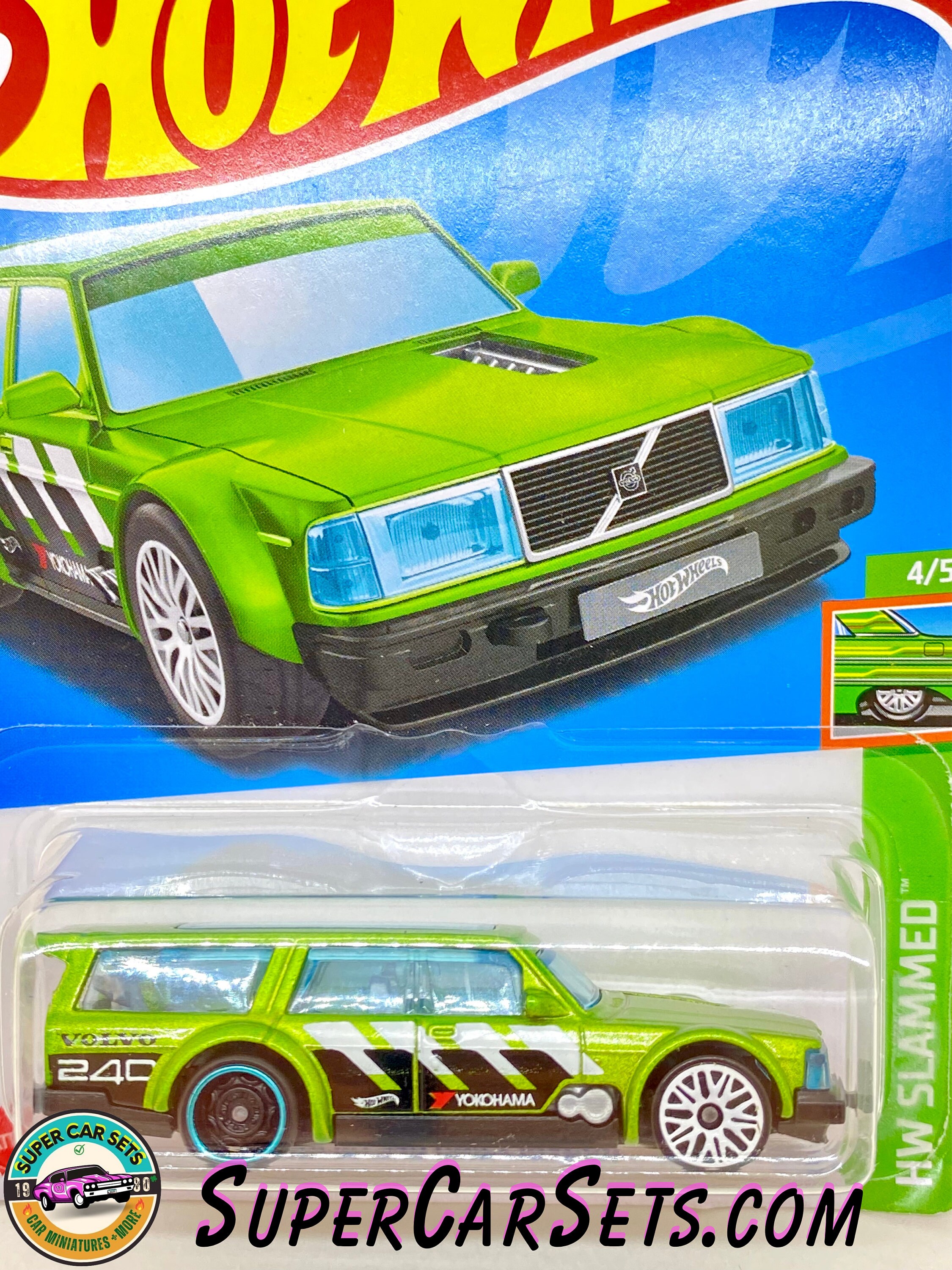 Volvo 240 Drift Wagon - Hot Wheels HW Slammed - 2023 (4/5