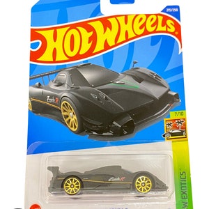 Hot Wheels - HW Exotics - (7/10) (215/250) - Pagani Zonda R (schwarze Farbe)