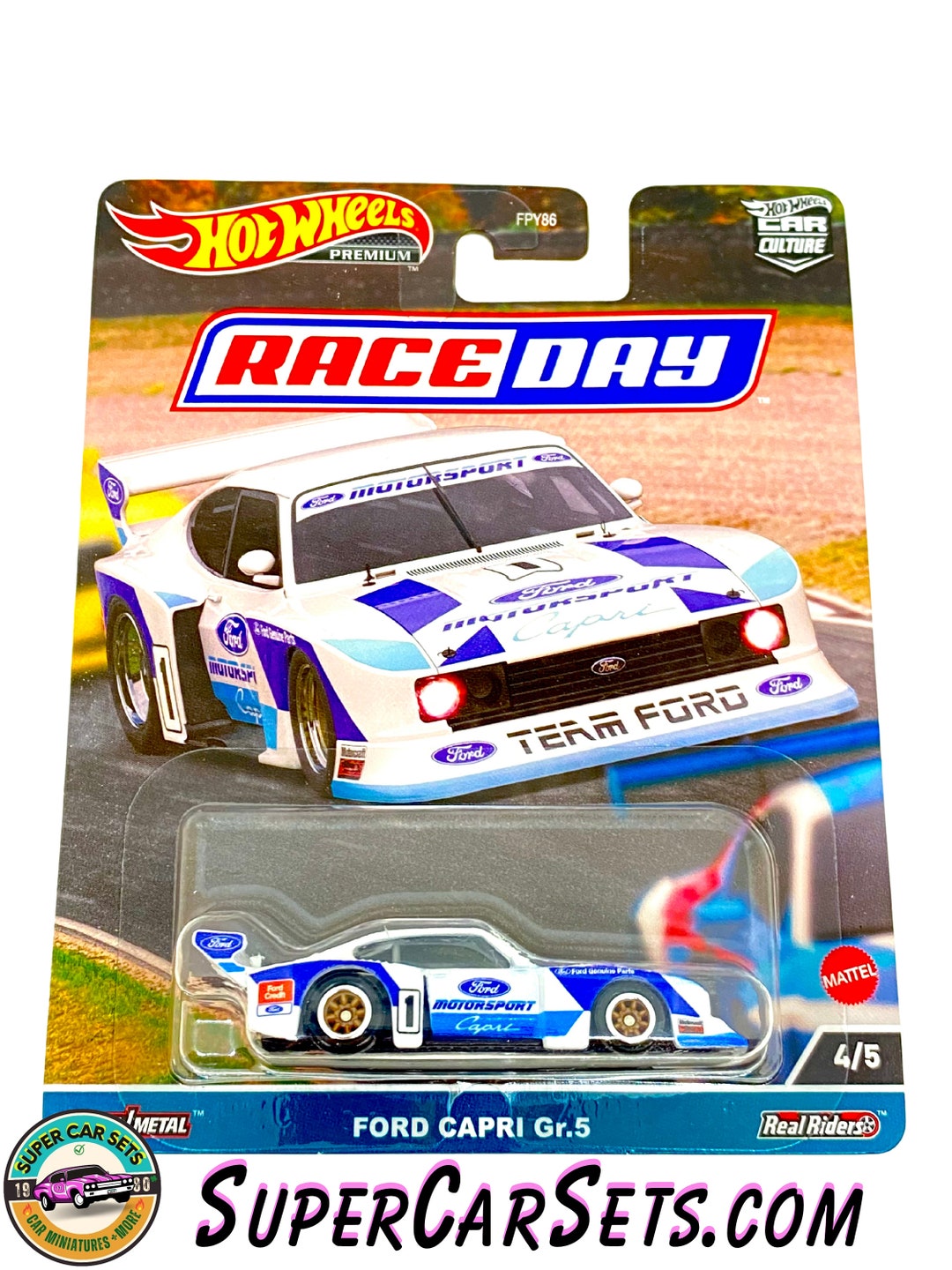 Ford Capri Cr.5 - Hot Wheels Premium Car Culture Race Day (4/5) - Etsy