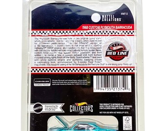 1968 Custom Plymouth Barracuda (metallic Blue Colour) - Hot Wheels