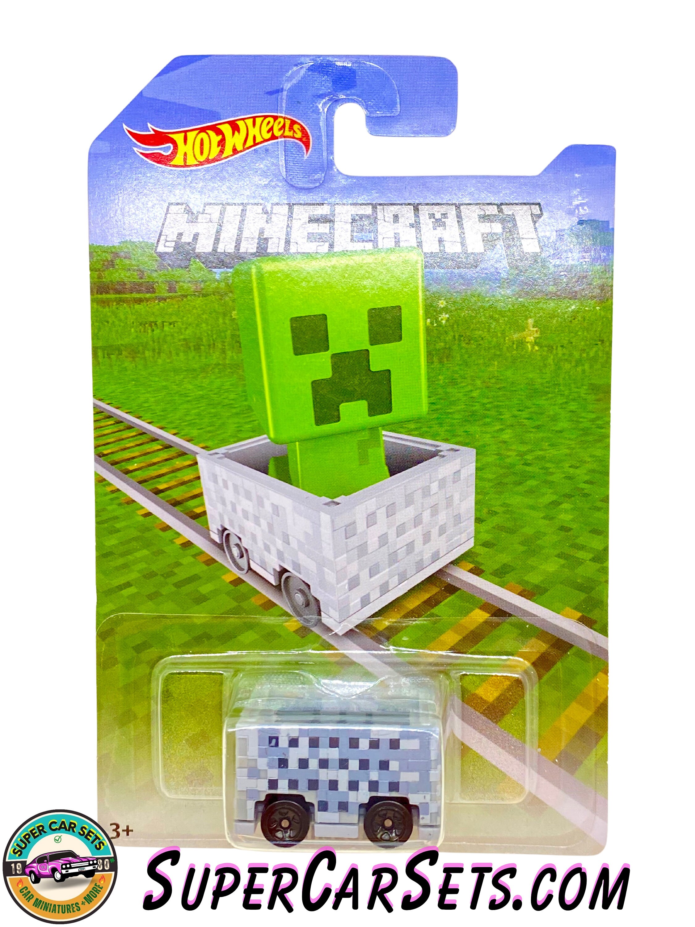 Hot Wheels - Minecraft - Minecart (creeper) - Etsy