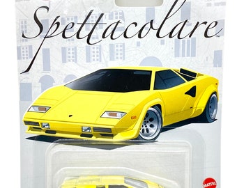 Amazon.com: Lamborghini Countach LP 5000 QV Yellow
