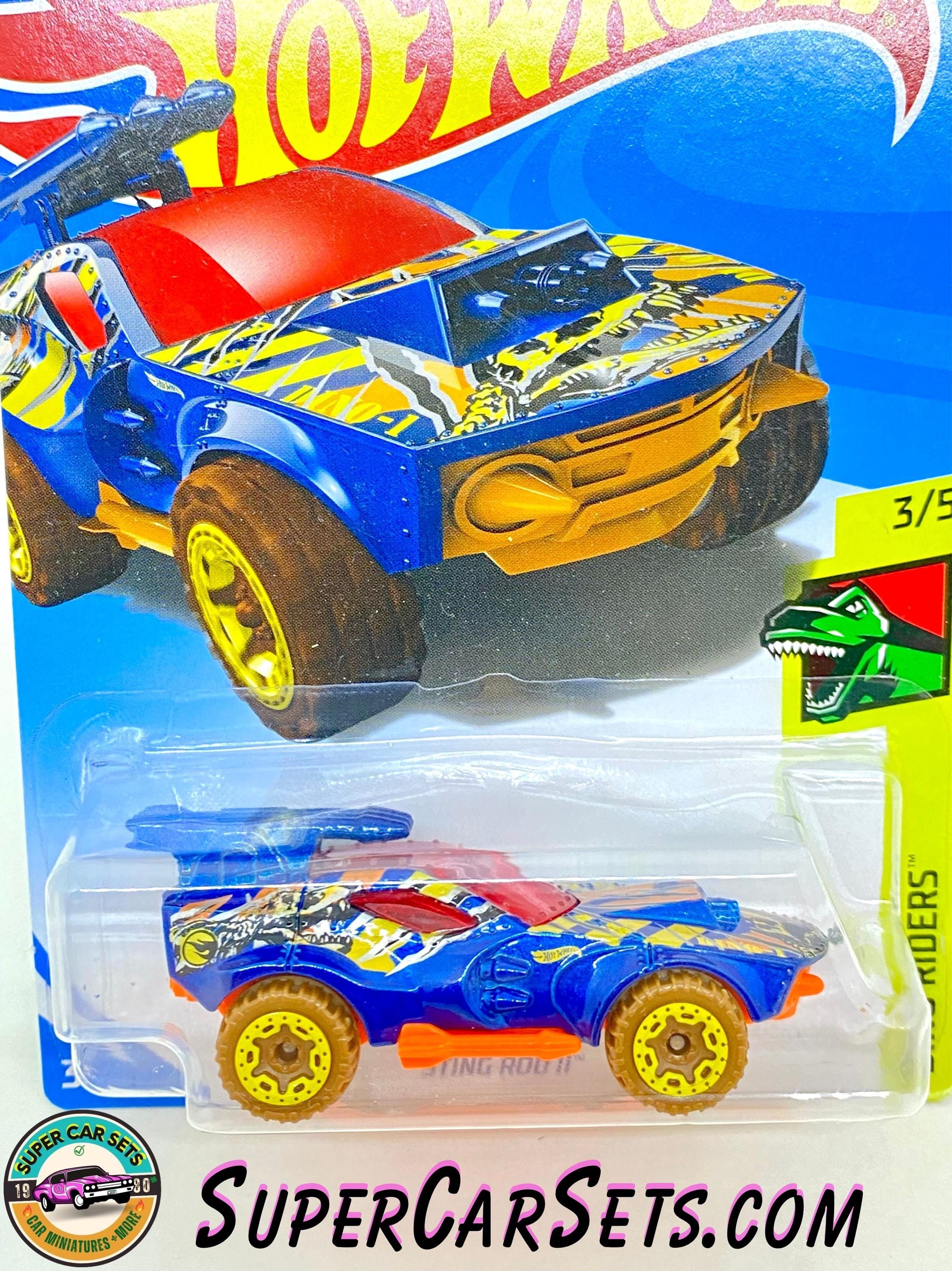 Sting Rod II TREASURE HUNT Hot Wheels Dino Riders 2018 3 5 Etsy