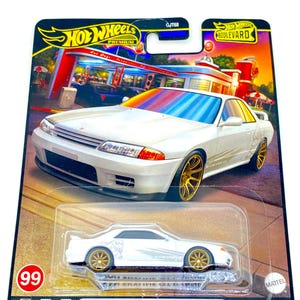 Nissan Skyline GT-R (BNR32) (Godzilla) - Hot Wheels Premium Boulevard #99