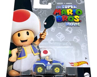 Hot Wheels Super Mario Bros Movie Toad Vehicle