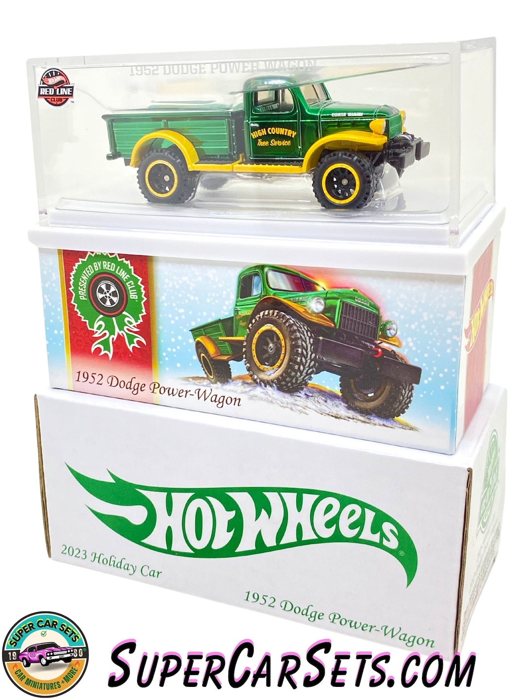 【最終金額】ホットウィール RLC 1952 Dodge Power Wagon Hot Wheels RLC Exclusive Holiday 1952 Dodge Power Wagon