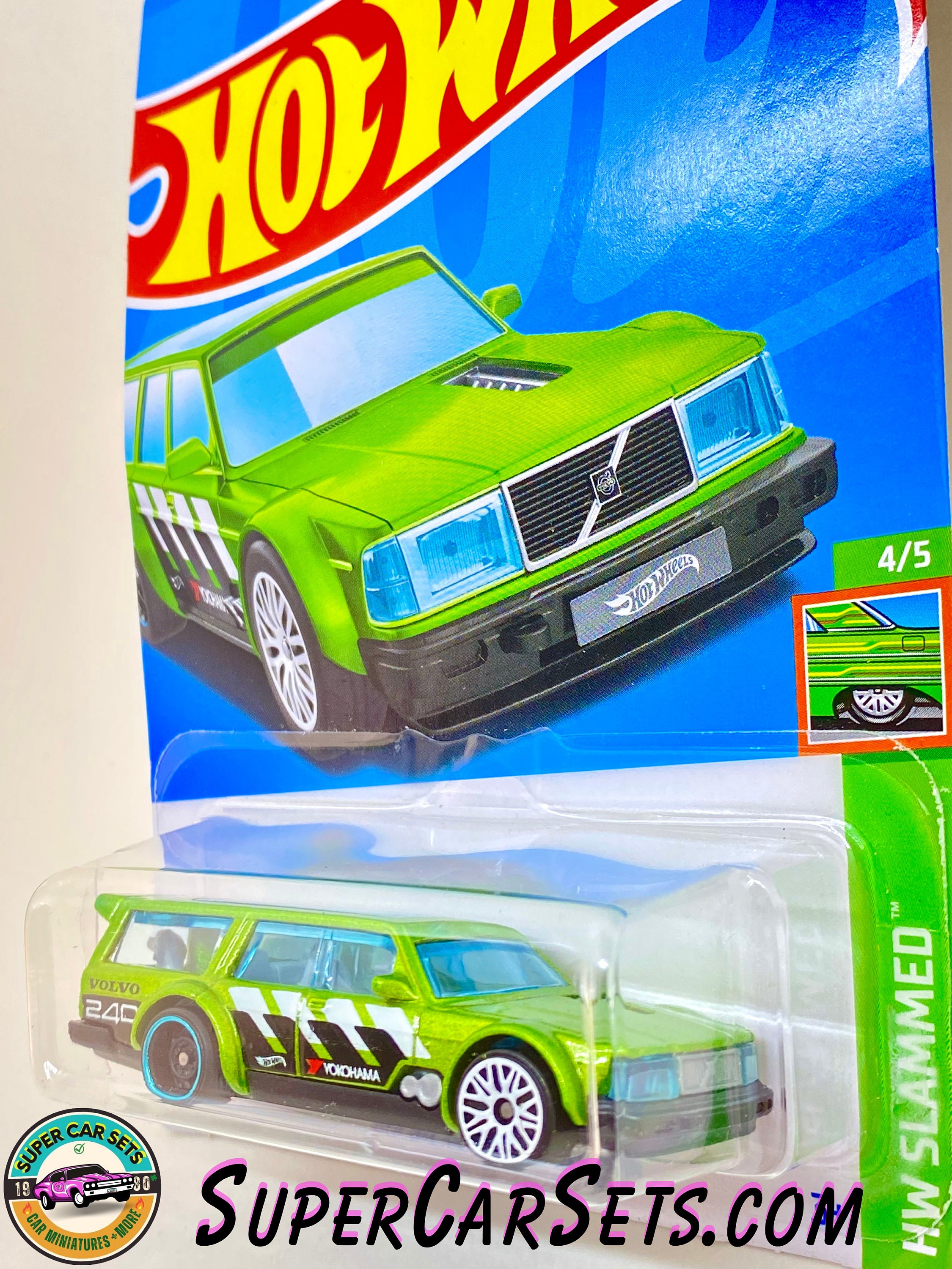 Volvo 240 Drift Wagon - Hot Wheels HW Slammed - 2023 (4/5