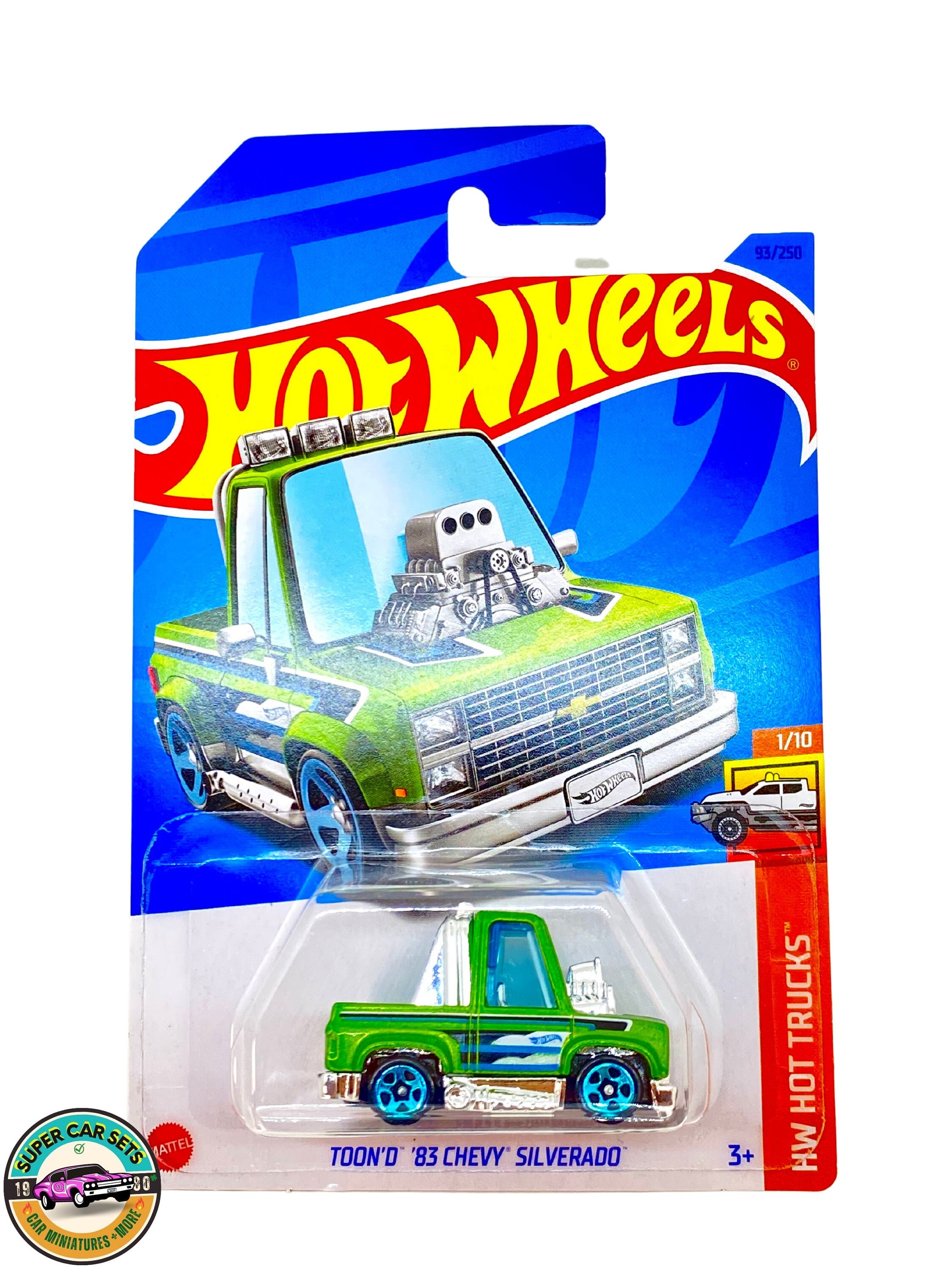 Toon'd '83 Chevy Silverado (green Colour) - Hot Wheels HW