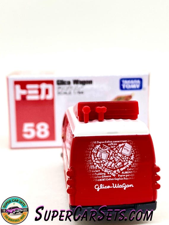 Tomica (#58) - Glico Wagon - Pocky (1:64) - Etsy