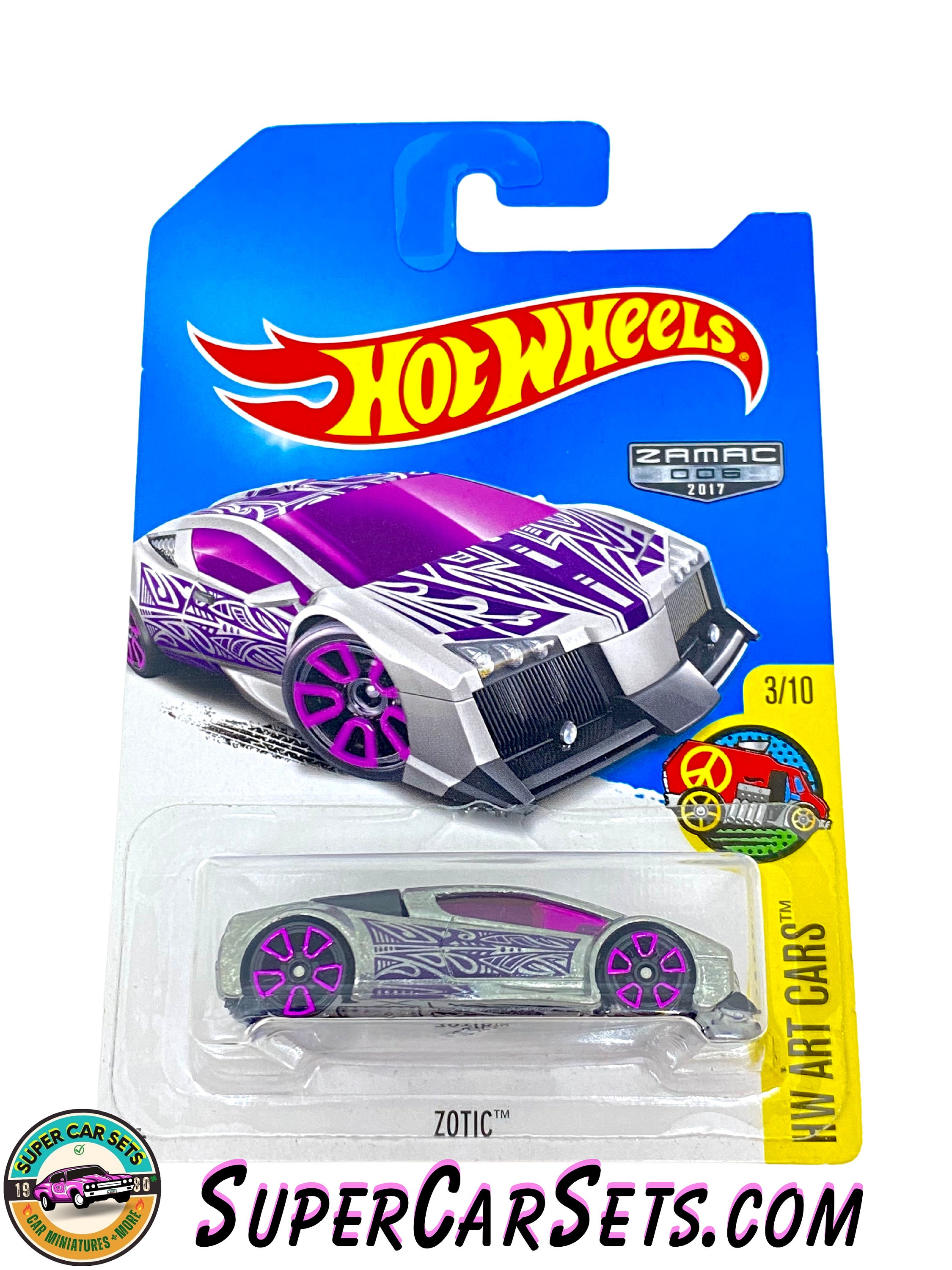やー1剤6本　よろしくお願いします。 Zamac 006 - Zotic - Hot Wheels HW Art Cars - 2017 (3/10