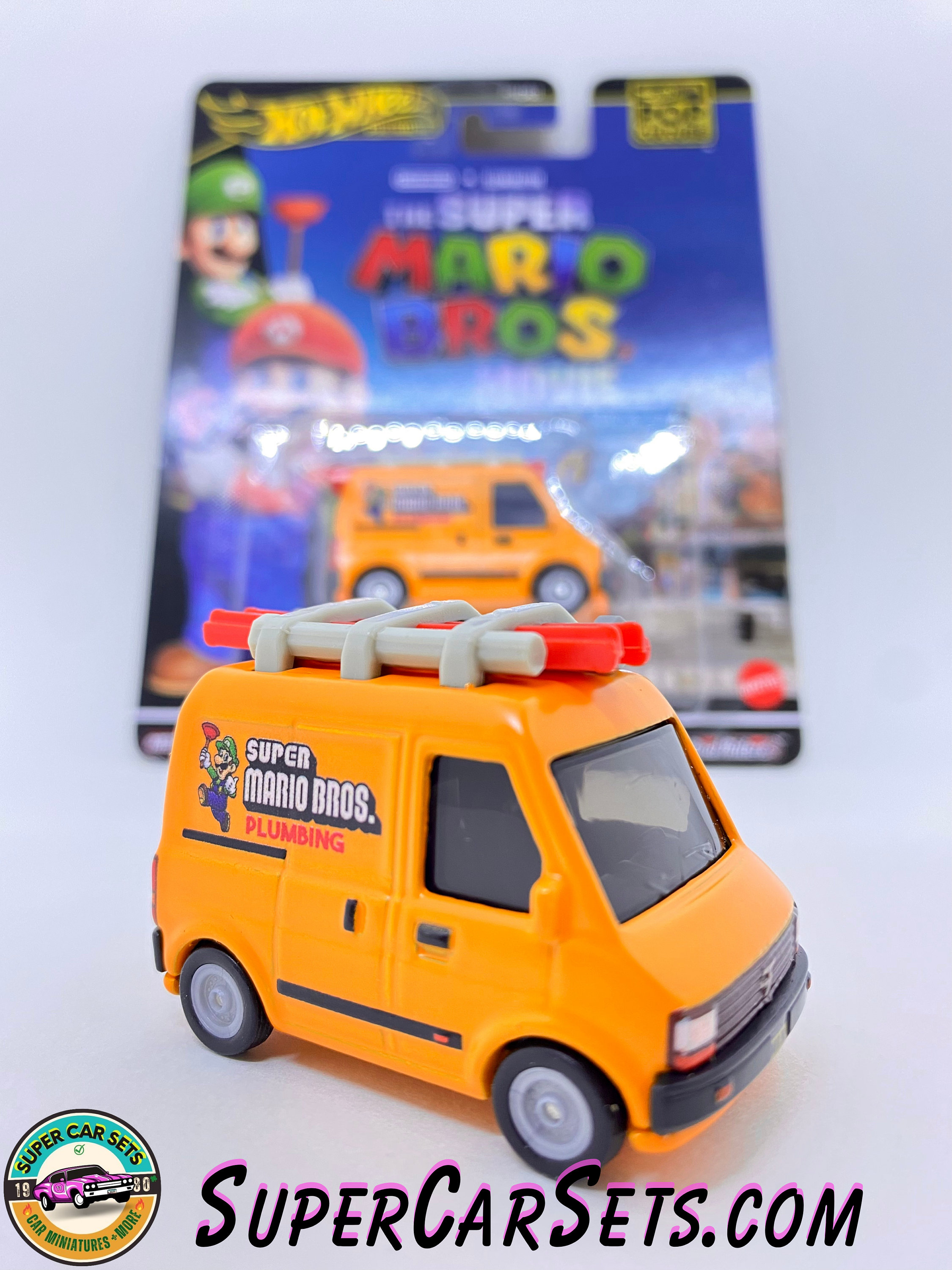 Plumber Van Hot Wheels Premium Pop Culture the Super Mario