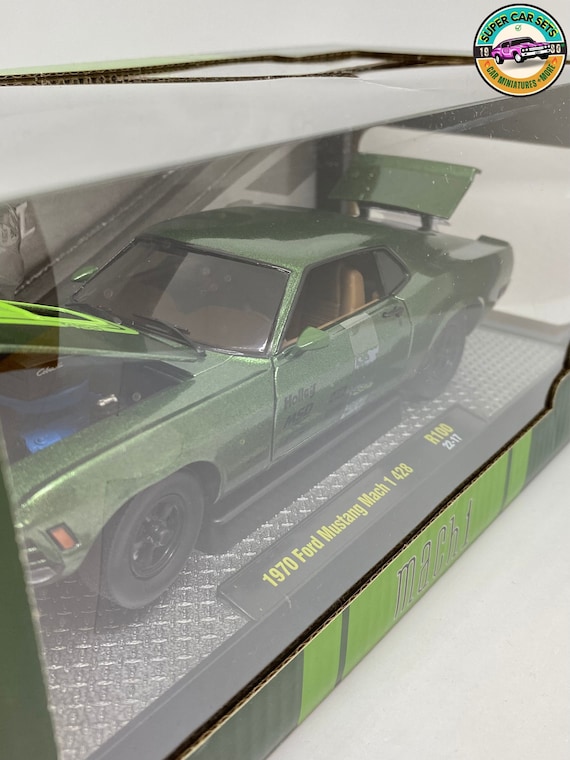 1:24 Scale - 1970 Ford Mustang MACH 1 428 Made by M2