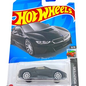 BMW I8 Roadster (black Colour) - Hot Wheels HW Roadsters - 2023 (10/10 ...