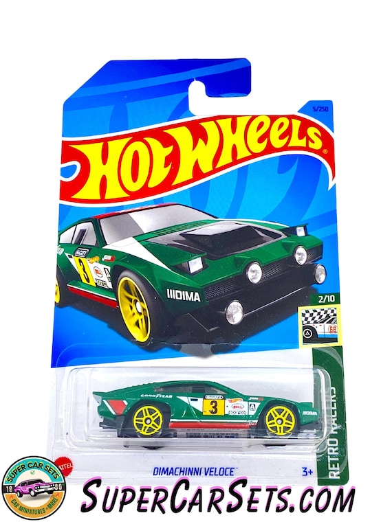 Dimachinni Veloce (ダークグリーン) - ホットウィール - レトロ