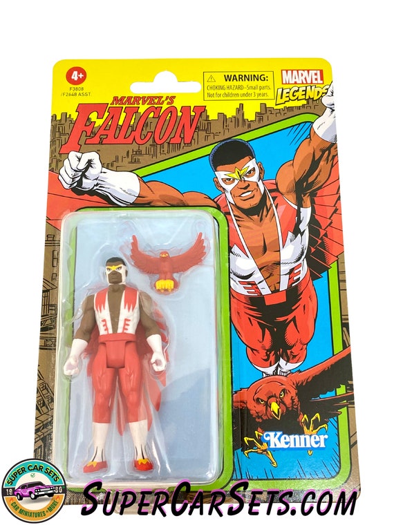 Falcon (3.75” / 9.5cm) - Marvel Legends - Made by Kenner - Etsy