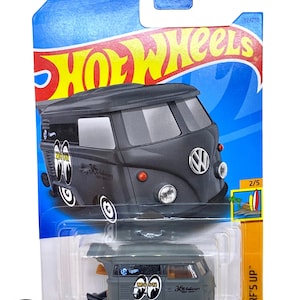 Mooneyes Kool Kombi (dunkelgrau) (Karte leicht geknickt) Hot Wheels Surf’s Up