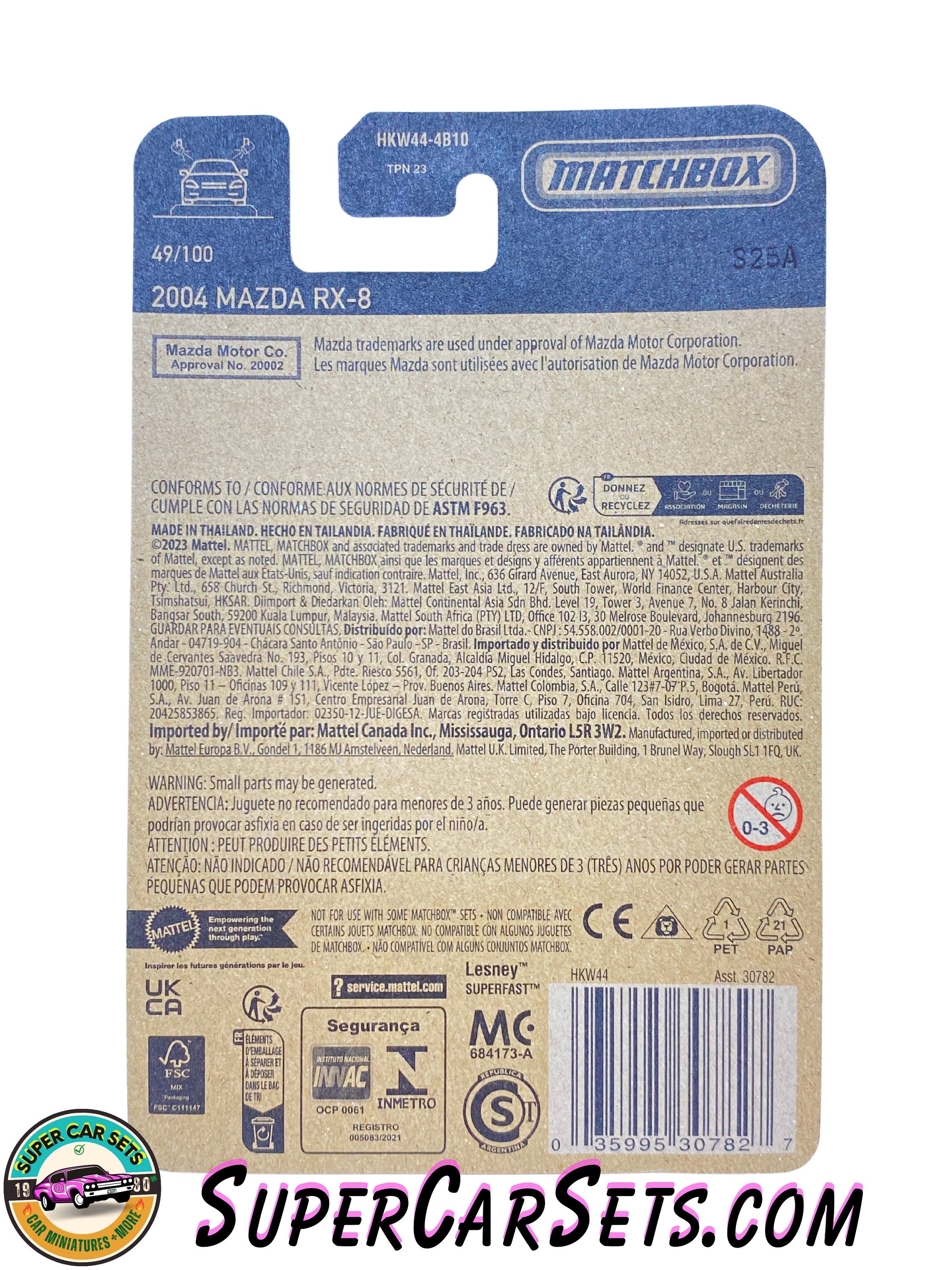 2004 Mazda RX-8 - Matchbox - Etsy