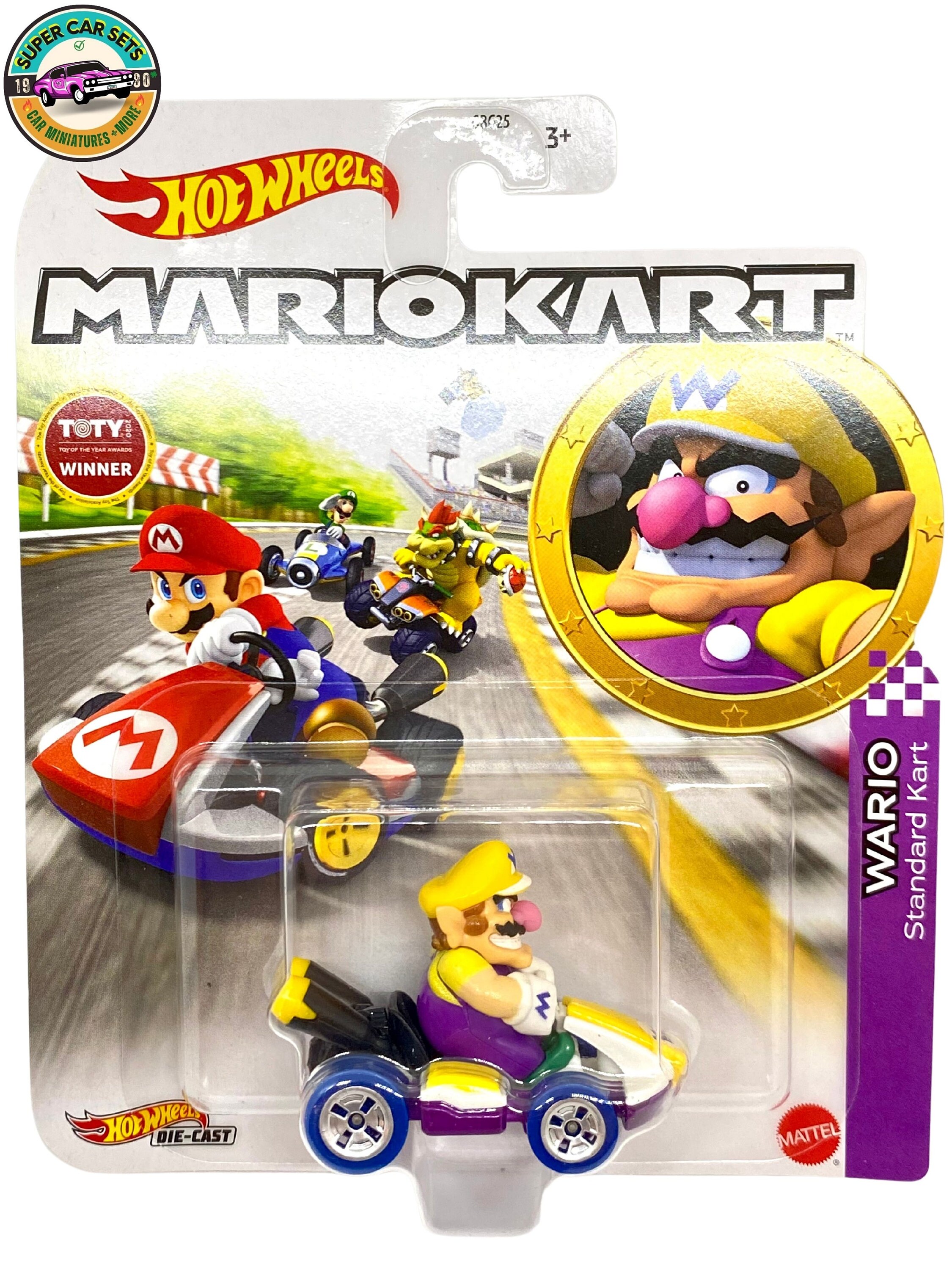 Wario Kart estándar Mario Kart Hot Wheels Etsy México
