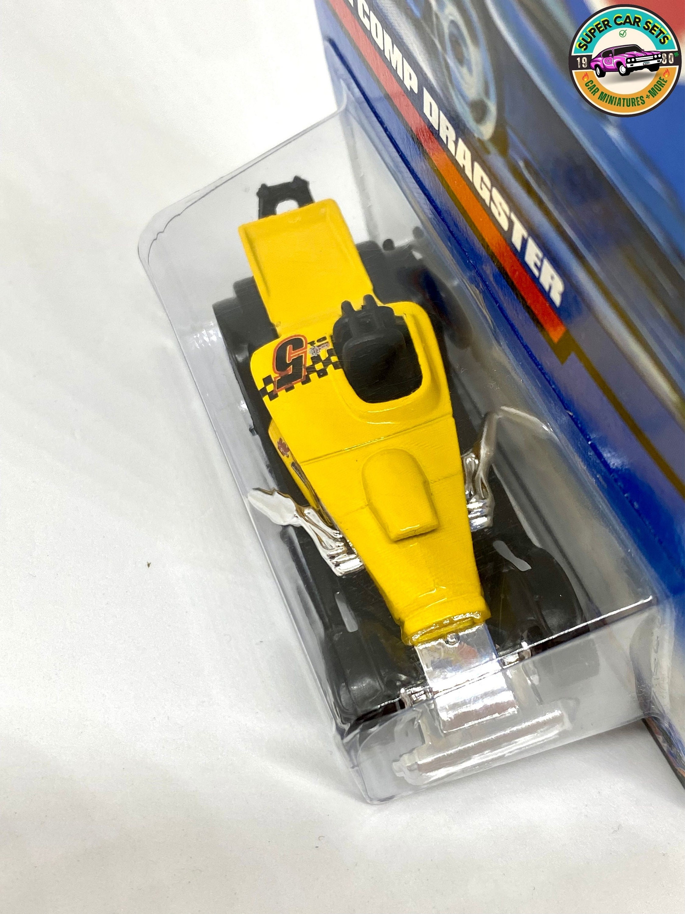 Hot Wheels (VINTAGE) - Super Comp Dragster (yellow Colour