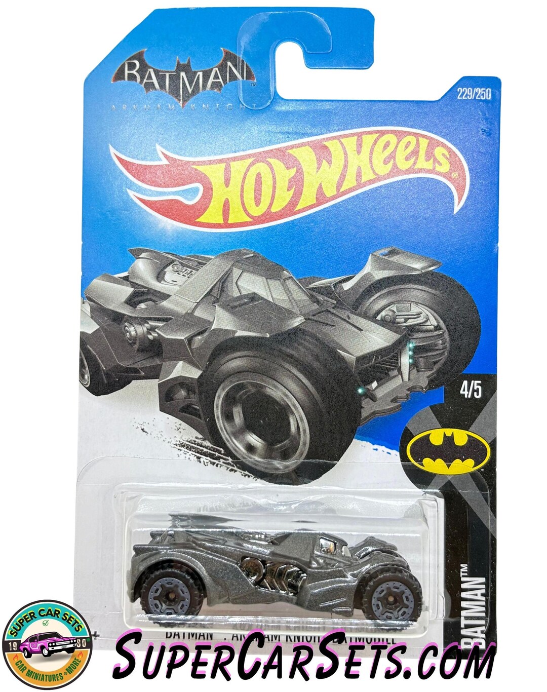 Batman: Arkham Knight Batmobile (card Slightly Bent) - Hot Wheels ...