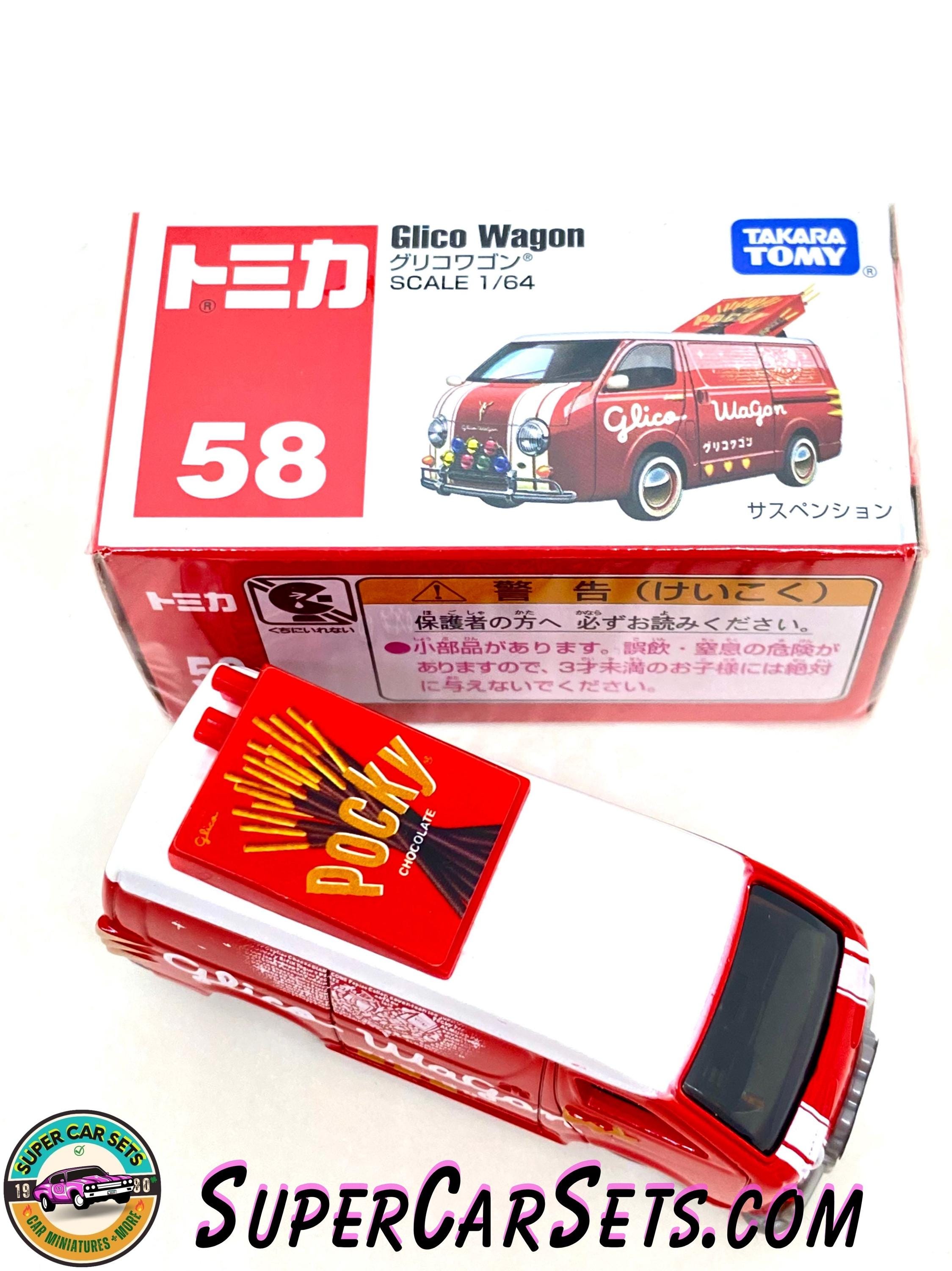Tomica (#58) - Glico Wagon - Pocky (1:64) - Etsy