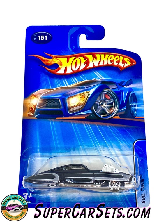 Hot Wheels (VINTAGE) (year Launched 2004) - Evil Twin (black