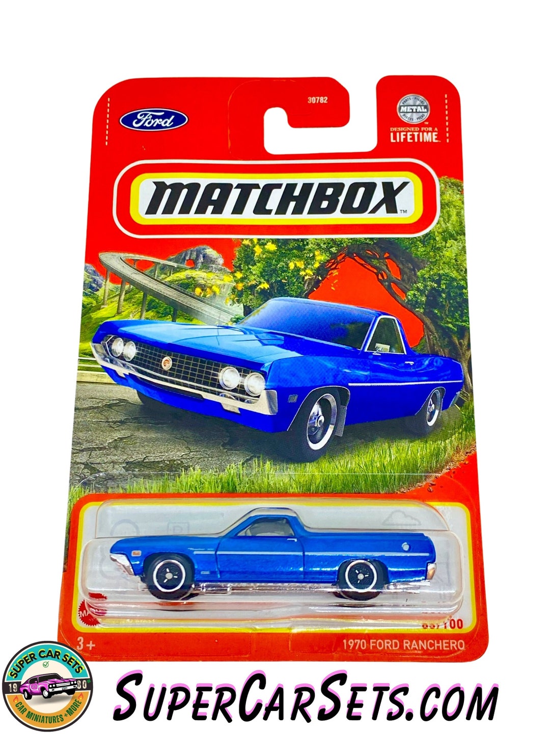 1970 Ford Ranchero 83 100 couleur bleue Boite d allumettes Etsy France