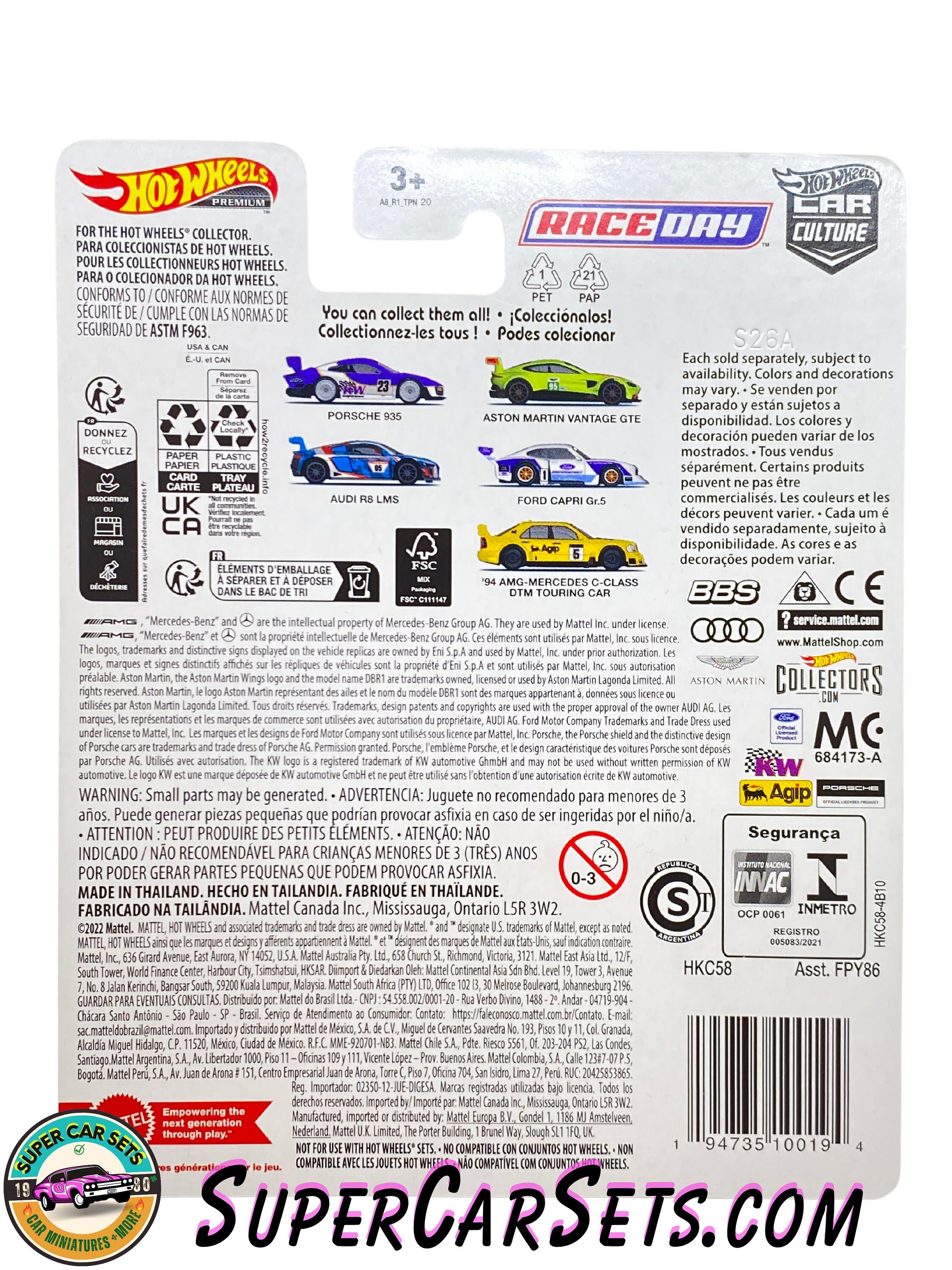 Ford Capri Cr.5 - Hot Wheels Premium Car Culture Race Day (4/5