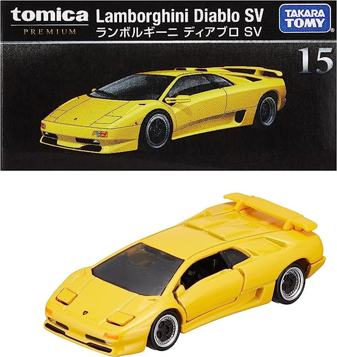 Lamborghini Diablo SV (1:62 Scale) - Tomica Premium (#15) - Etsy