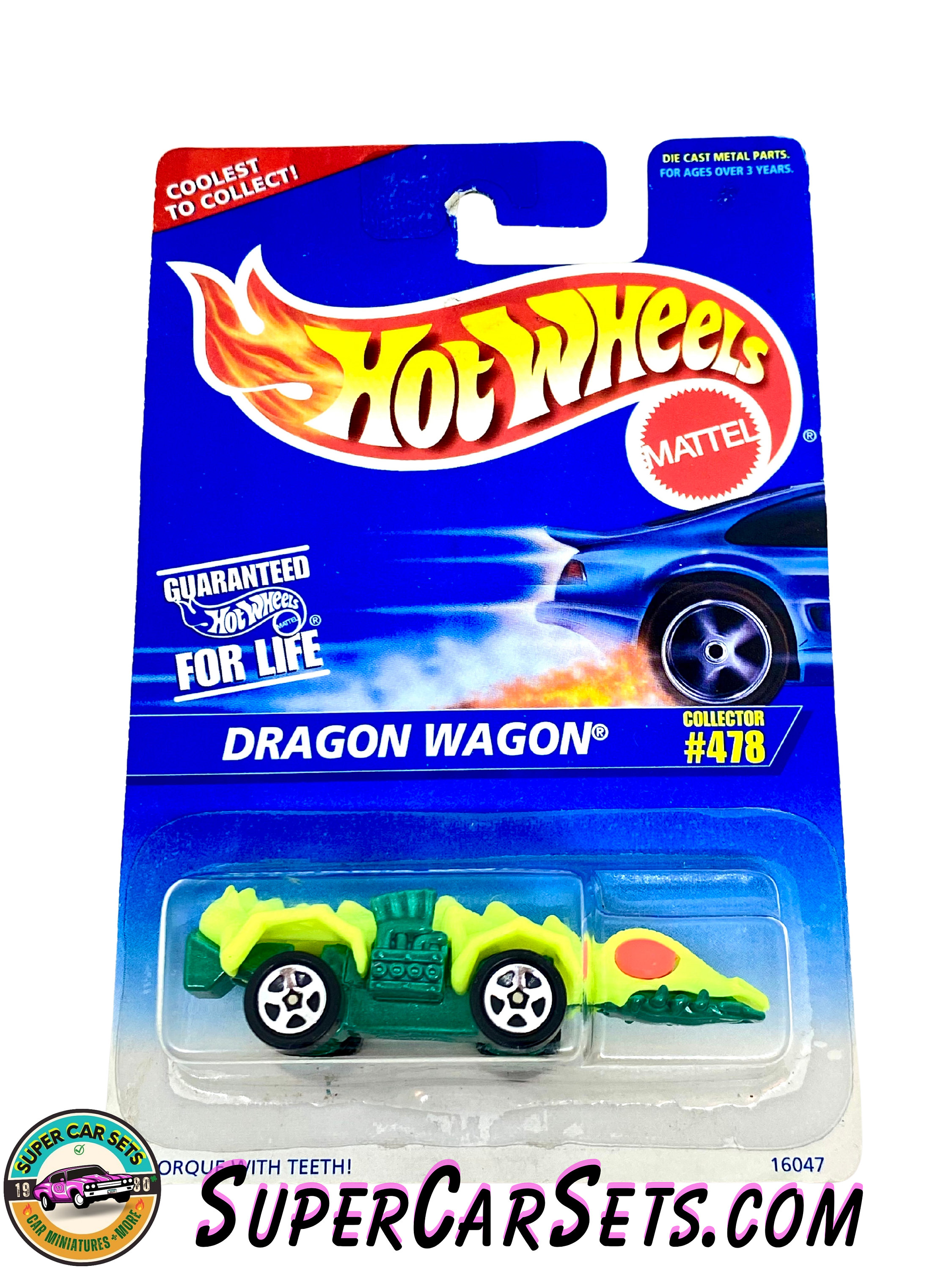 Rodzilla Hot Wheels Dragon Rojo Blue Rodzilla Moveable Head ©1987
