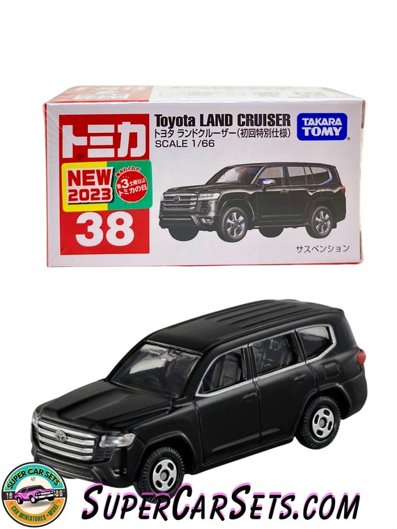 トヨタ ランドクルーザー (1:66スケール) (ブラックカラー) - トミカ