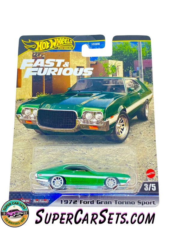 1972 Ford Gran Torino Sport Hot Wheels Premium Fast and Furious 2024 3 5 Etsy