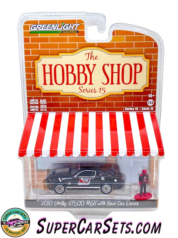 2010 Shelby GT500 #68 With Race Car Driver - the Hobby Shop Series