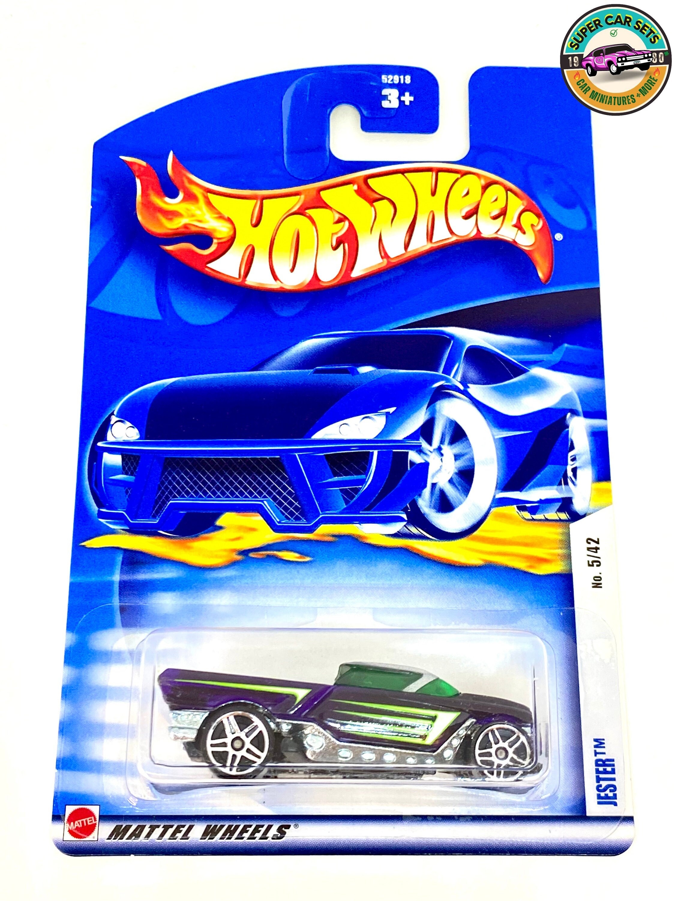 Hot Wheels - (VINTAGE) - Jester (black Colour With Lime Green and