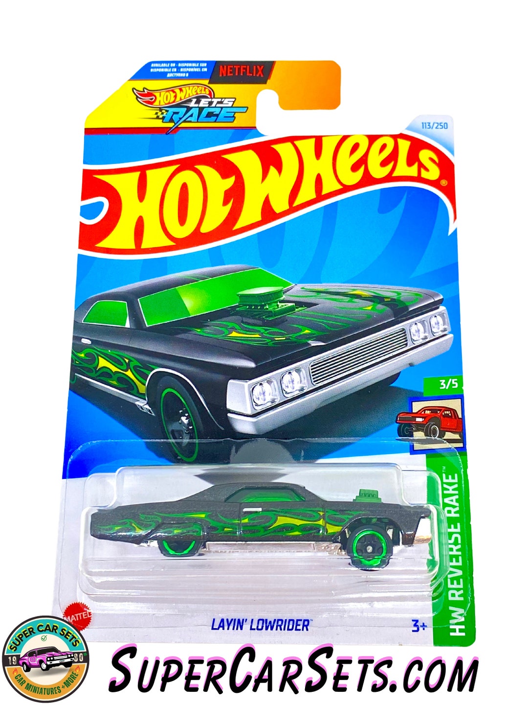 hot weels他　ホットウィール　low rider hot rod アメ車 LAYIN' LOWRIDERのレビュー！2022年オリジナルカーの傑作