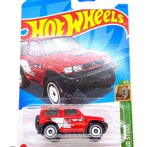 Mitsubishi Pajero Evolution (red colour) - Hot Wheels Mud Studs - 2023 (3/5) (175/250)