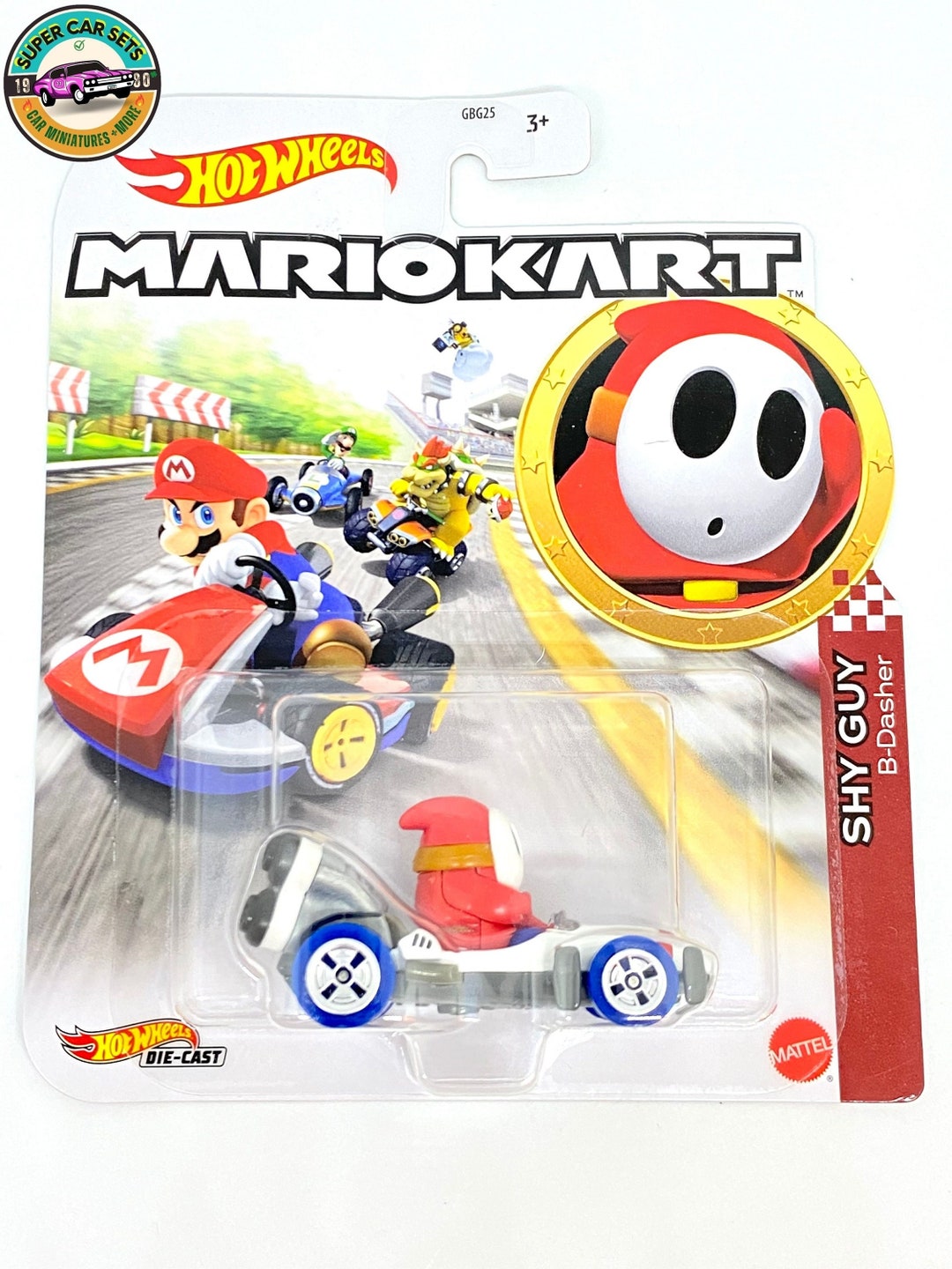 Modellino Kart Shy Guy Super Mario - B-Dasher Scala 1:64 | Collezionismo | Idea Regalo - Foto 3