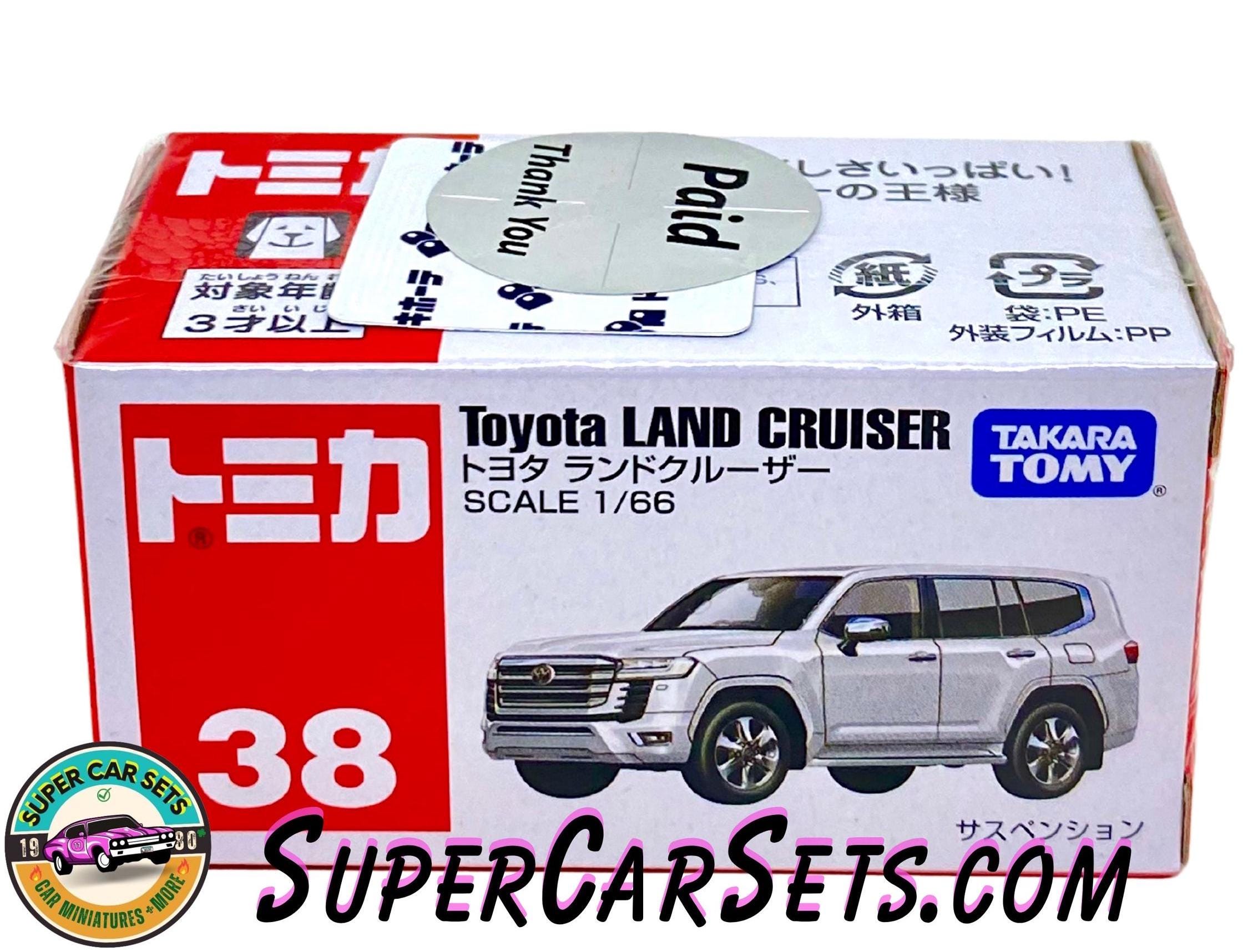 トミカ - (#38) トヨタ ランドクルーザー (1:66スケール) (ホワイト
