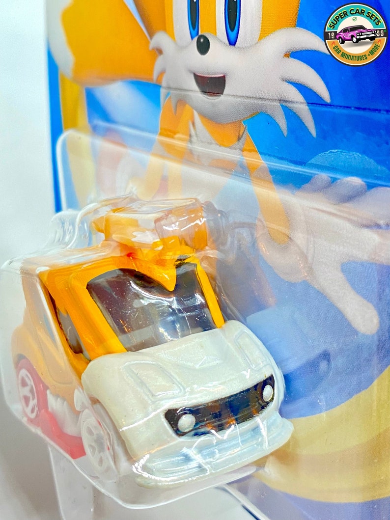 Sonic Tails Hot Wheels Character Cars - Etsy