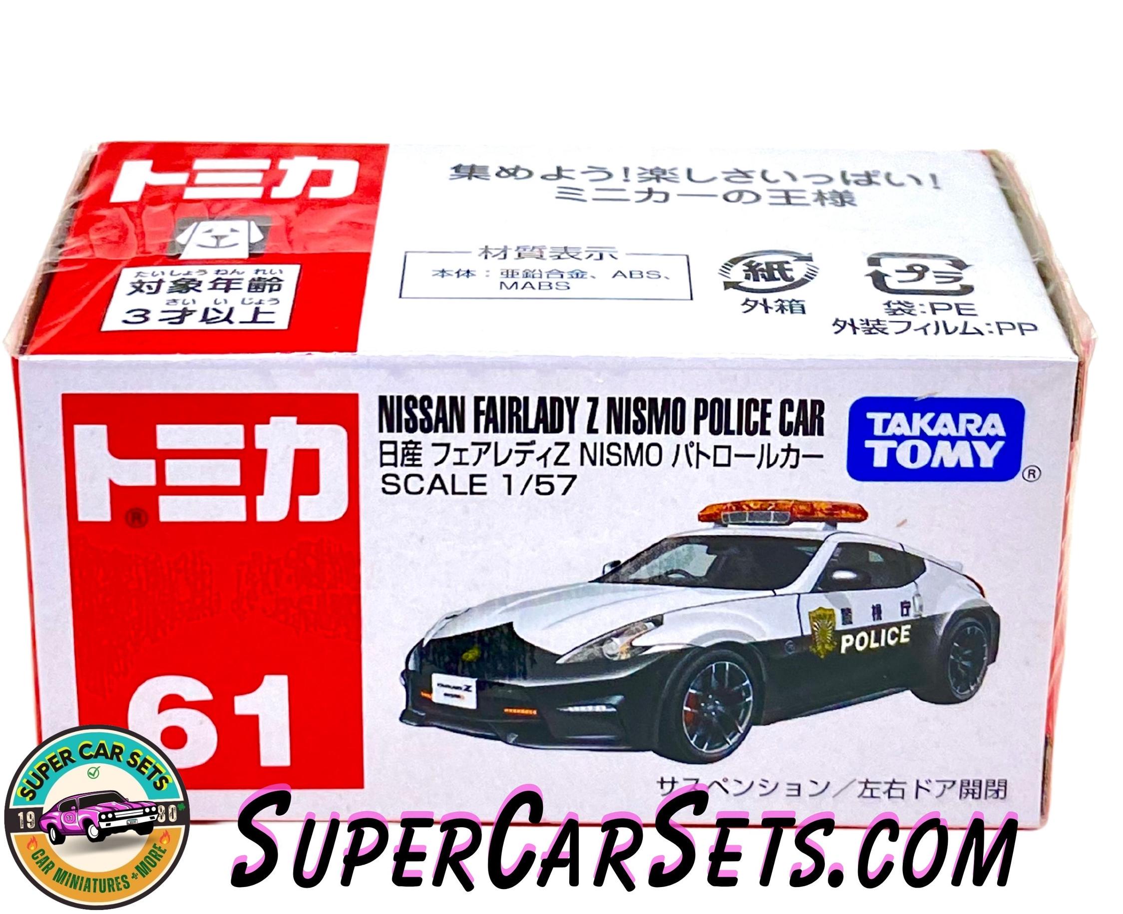 トミカ - (#61) 日産 フェアレディ Z ニスモ パトカー (1:57 スケール