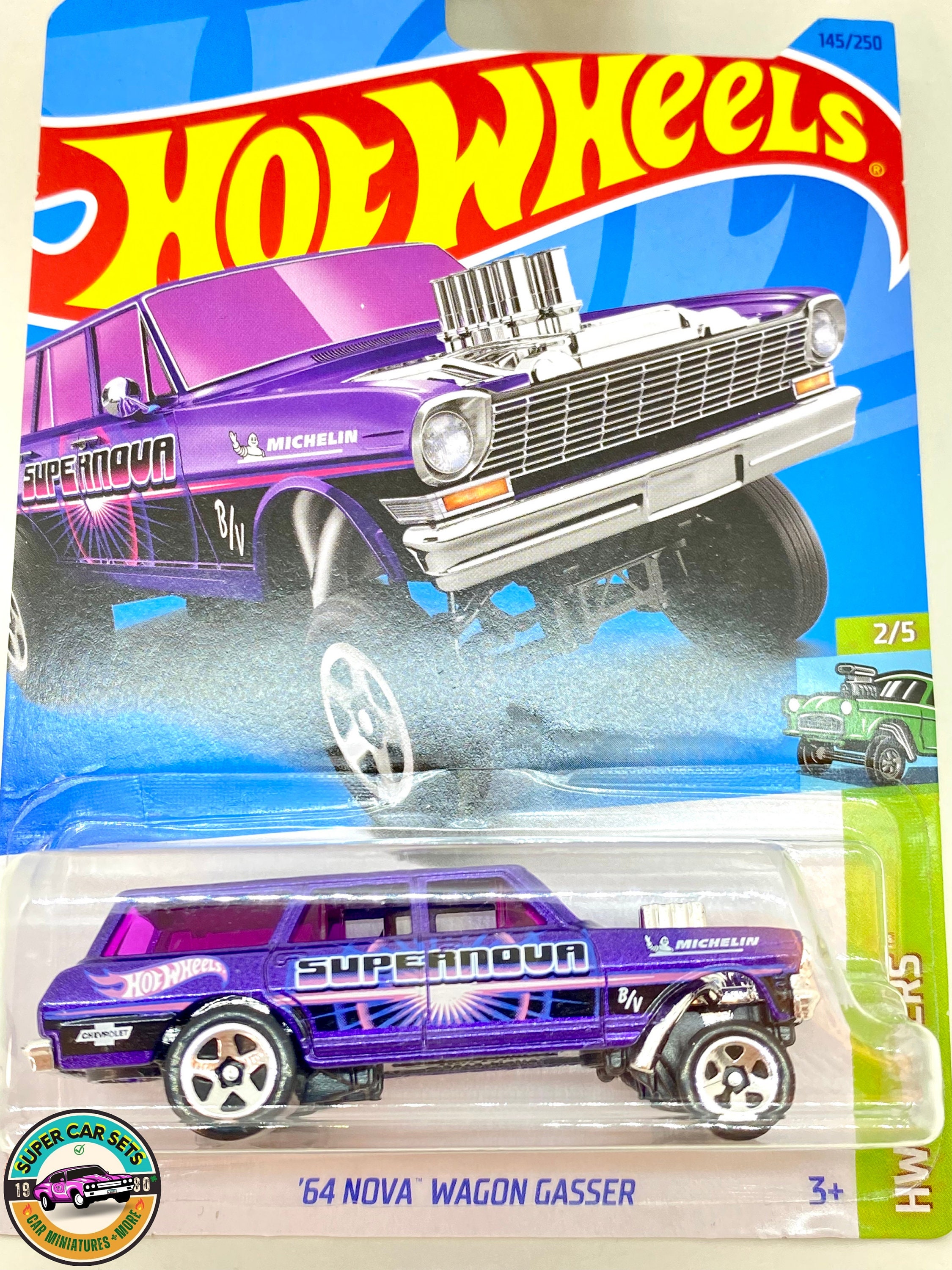 ホットウィール 64 NOVA WAGON GASSER STH Hot Wheels '64 nova wagon gasser super treasure hunt cars | eBay