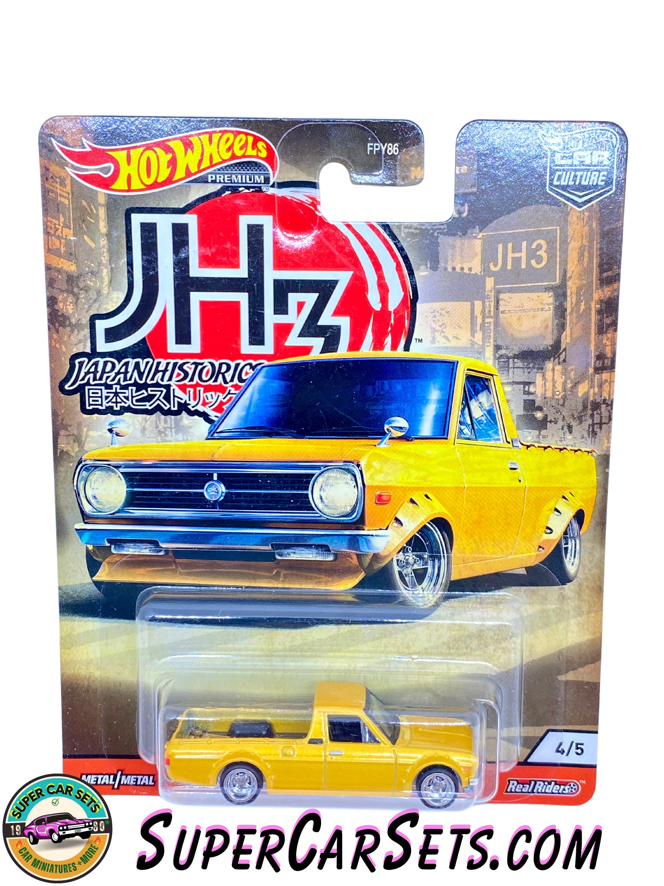 75 Datsun Sunny Truck (B120) - Hot Wheels Premium - Japan